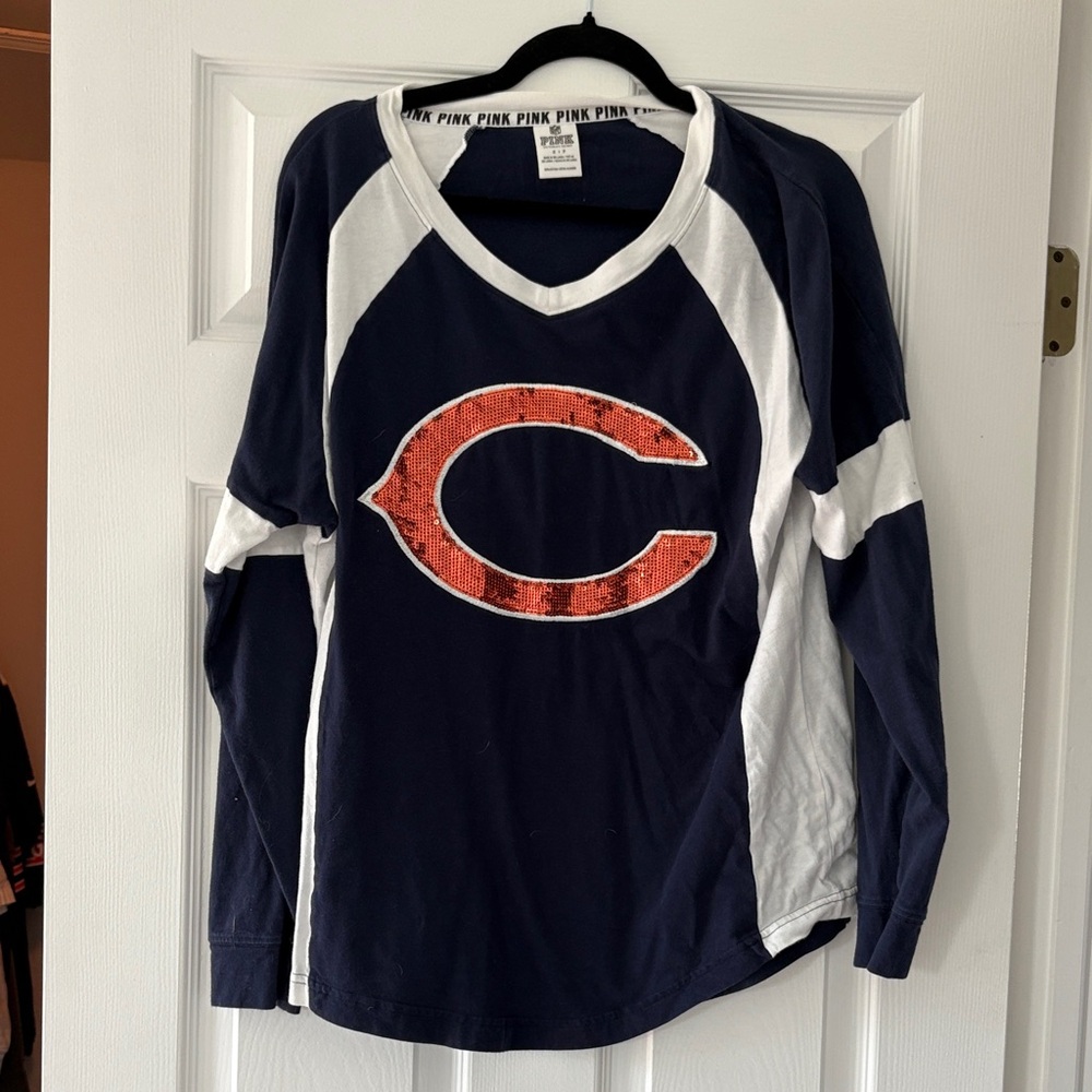 Victoria Secret PINK Chicago Bears Long Sleeve